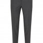 NWT HUGO BOSS US-40R IT-56 dress suit pants men's trouser 100% wool check gray