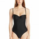 NWT 6 SHORE ROAD by Pooja S Wild Tide one piece swimsuit black rock $176