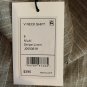 NWT THEORY 6 mini dress jumper sleeveless striped linen v-neck shift year round