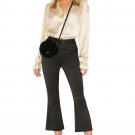 New FRAME dress pants 6 career slacks trousers black flare designer stretch $375 New FRAME dress pants 6 career slacks trousers black flare designer stretch $375