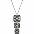 NWT BRIGHTON Bougado silver & Swarovski crystal pendant necklace $68