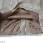 NWT ST. JOHN COUTURE Collection 8 skirt woven career $1095 straight gold silver