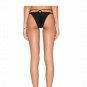NWT Pily Q twiggy bikini swimsuit bottom L strappy skimpy midnight gold sexy