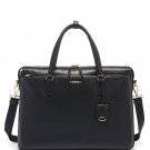 New TUMI Chandler business brief case tote carry-on bag laptop Voyageur leather New TUMI Chandler business brief case tote carry-on bag laptop Voyageur leather