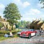 Austin Healey 3000, Classic British Sports Car, Cotswolds Medium Metal/Tin Sign
