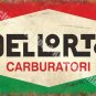Dellorto Carburetor, 157 Vintage Garage Italian Car Parts, Large Metal/Tin Sign