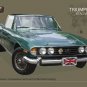 Triumph Stag V8, Classic British Convertible Sports Car, Small Metal/Tin Sign
