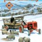 Allis Chalmers Old Tractor Countryside Farming Sheep Dog Small Metal/Tin Sign