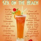 Sex On The Beach Cocktail Recipe, Cafe Pub Hotel, Wine Bar, Small Metal/Tin Sign