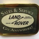 Land Rover Sales & Service Vintage Garage Cigarette Tobacco Storage 2oz Tin