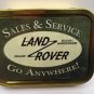 Land Rover Sales & Service Vintage Garage Cigarette Tobacco Storage 2oz Tin