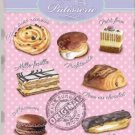 French Pastries Classic Cake Shop Kitchen Cafe Shabby Chic Small Metal/Tin Sign