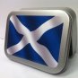 Scottish Flag, Scotland, St Andrews Cigarette Tobacco Storage 2oz Hinged Tin