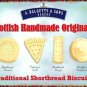 Scottish Traditional Shortbread Biscuits, Kitchen Cafe, Medium Metal/Tin Sign