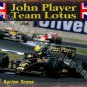 Classic Motor Racing, John Player Lotus, JPS Ayrton Senna, Large Metal/Tin Sign