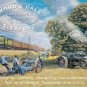 Ward & Dale, Steam Traction Engine Farm Ploughing Vintage, Small Metal/Tin Sign