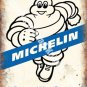Michelin 171, A Better way Forward, Tyre Man Vintage Car, Small Metal/Tin Sign