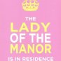 the Lady of the manor is in residence, Funny Humorous Novelty Fridge Magnet