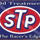 Vintage Garage STP Engine Oil, 62 Car Petrol, Racer's edge, Large Metal/Tin Sign