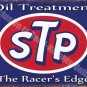 Vintage Garage STP Engine Oil, 62 Car Petrol, Racer's edge, Large Metal/Tin Sign