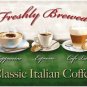 Coffee, Cappuccino, Espresso, Latte, Cafe or Restaurant, Novelty Fridge Magnet