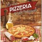Pizzeria, Classic Italian Food Pizza Cafe Bistro Kitchen, Gift Fridge Magnet Art
