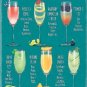 Prosecco Cocktails Wine Glass Drink Pub Tiki Bar Kitchen Large Metal/Tin Sign