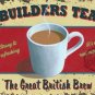 Builders Tea, Great British Brew, Cuppa Mug Kitchen Cafe, Novelty Fridge Magnet