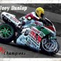 Joey Dunlop TT Champion Isle Of Man Race Honda Motorbike Small Metal/Tin Sign