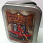 Muscle Car Garage, 70s Pinup Girl Cigarette Tobacco Storage 2oz Hinged Tin