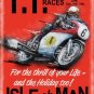 TT Races, Isle of man, 1961 Honda, Mike Hailwood, Small Metal/Tin Sign, Picture
