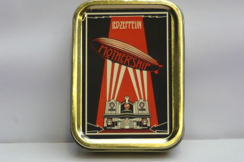 Led Zeppelin, Classic, Heavy, Rock, Music Cigarette Tobacco Storage 2oz Tin