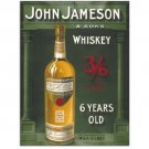 John Jameson Irish Whiskey, Bar, Club, Pub, Restaurant, Medium Metal/Tin Sign