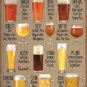 Beer Glasses Brewing Pub Bar Man Cave Shed Old Advertising Large Metal/Tin Sign
