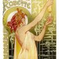 Absinthe Robette Old French Cocktail Drink Pub Bar Kitchen Small Metal/Tin Sign