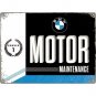 BMW Motor Maintenance Classic Car Motorbike Garage Large 3D Metal Embossed Sign
