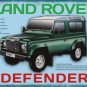 Land Rover Defender, Classic Off Road Car, 4x4, Small Metal/Tin Sign, Picture