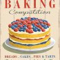 Baking, Cake Vintage Food, Cafe Restaurant Kitchen Home, Mini Metal/Steel Sign