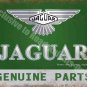 Jaguar Genuine Parts, 185 Vintage Garage Car Advertising, Large Metal/Tin Sign