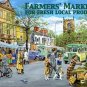 Farmers Markets Country Village Bus Classic/Vintage Medium Metal/Tin Sign