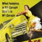 My Garage My Rules, Car Mechanic 50's Pinup, Funny/Humorous Large Metal/Tin Sign