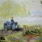 Ferguson Tractor Old Plough, Countryside Farming Village, Small Metal/Tin Sign