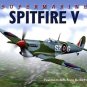 Spitfire V Supermarine Aeroplane RAF, WW2 British Aircraft, Small Metal/Tin Sign