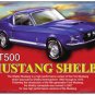 Shelby Mustang GT500 Classic Muscle Car, Small Metal/Tin Sign, Picture, Plaque
