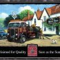 Vintage Albion Truck Classic Lorry Wagon Pub Beer Old Car Small Metal/Tin Sign