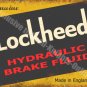 Vintage Garage Lockheed Brake Fluid, 119 Old Advertising, Large Metal/Tin Sign