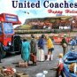 United Coaches Whitby Harbour Seaside Holiday Old Small Metal/Tin Sign Picture