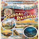 Donegal Railway, Steam Train, NW Ireland, Classic, Small Metal/Tin Sign, Picture