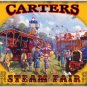 Showman's Steam Traction Engine, Foden Truck, Fairground, Small Metal/Tin Sign