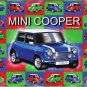 Mini Cooper (Old Style) Classic/Retro British Car, Small Metal/Tin Sign, Picture